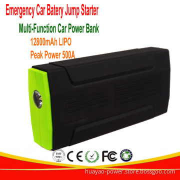 500A Peak Power Portable Car Battery Jump Starter